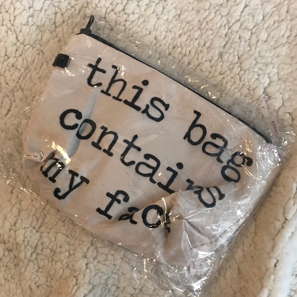 Slogan Print Cosmetic Bag - Picture 8 of 8